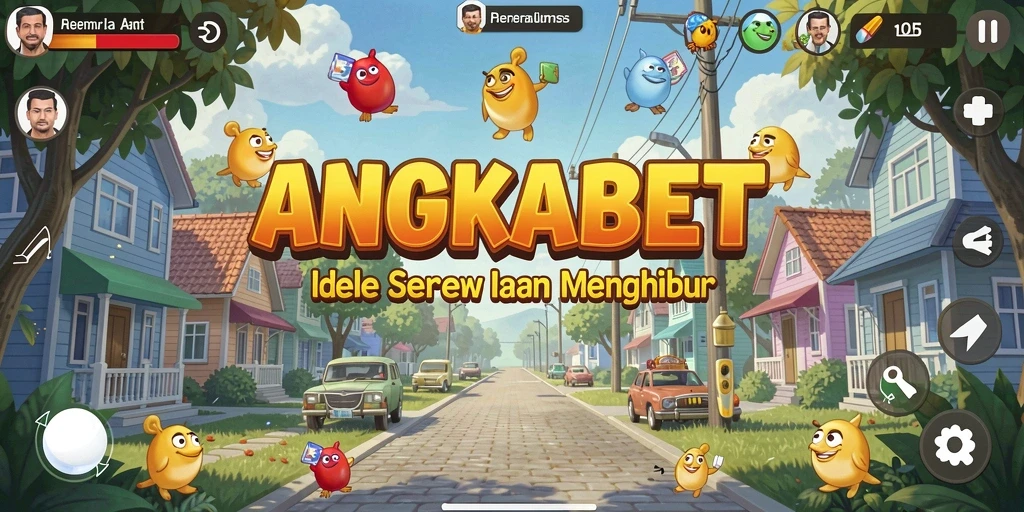 Tampilan gameplay menarik ANGKABET dengan elemen Idle yang memukau.