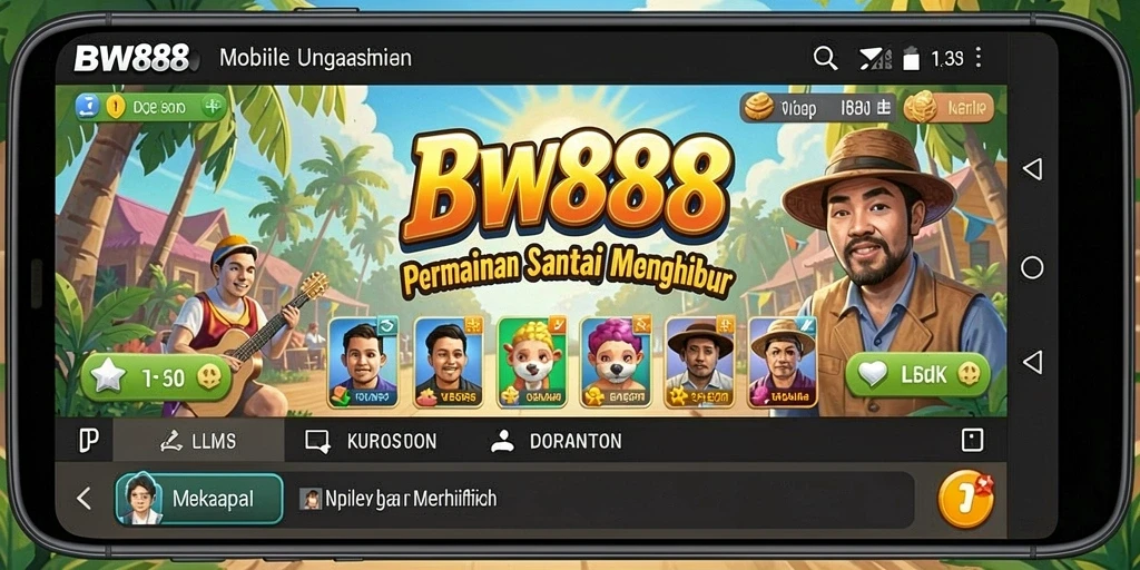 Screenshot BW888 menampilkan gameplay yang seru dan interaktif.