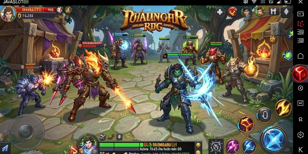 Screenshot dari gameplay <strong>JAVASLOT88</strong> yang penuh aksi dan petualangan.