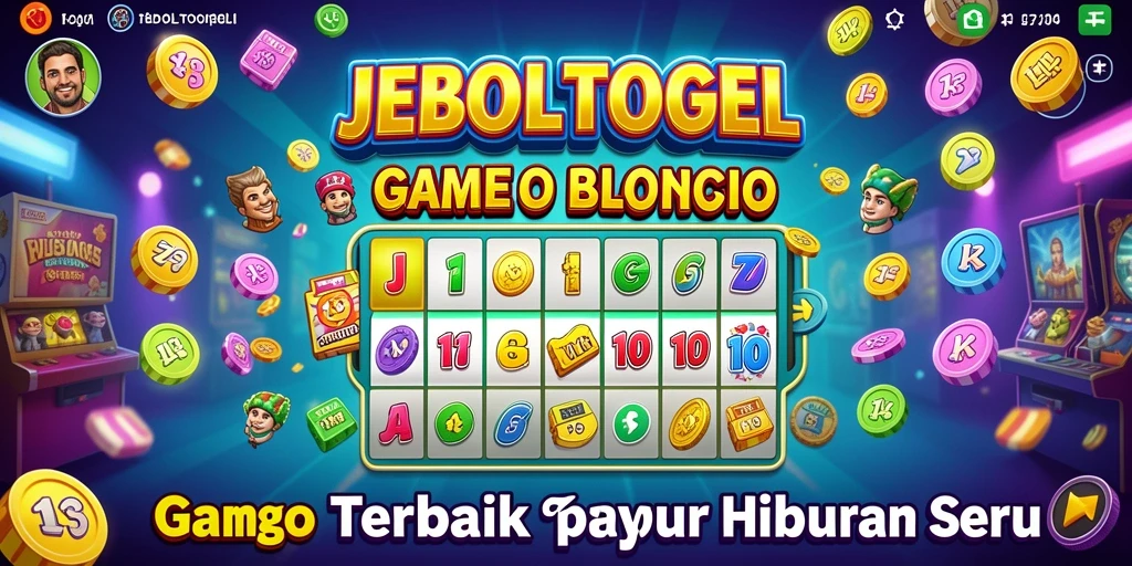Tampilan gameplay seru JEBOLTOGEL dengan kartu Bingo yang menarik.