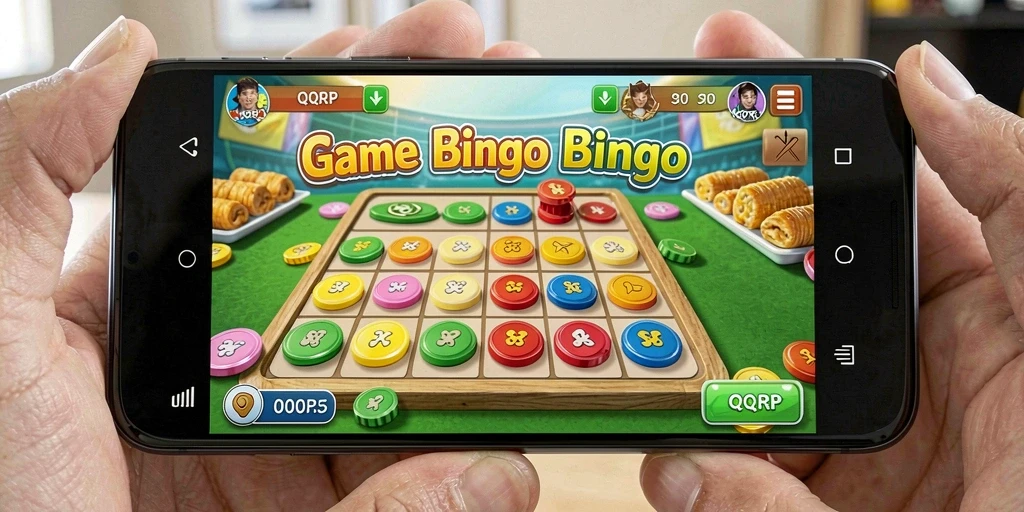 Tampilan gameplay Bingo yang menarik dan mendebarkan.