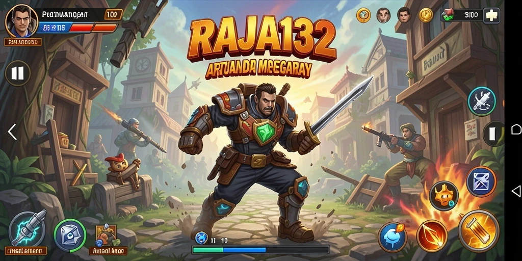 Tampilan segar dan menantang dari gameplay RAJA132 yang seru.
