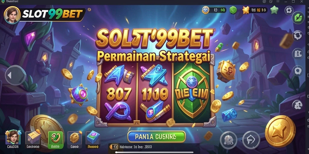Tangkapan layar gameplay SLOT99BET menunjukkan aksi strategis yang intens.