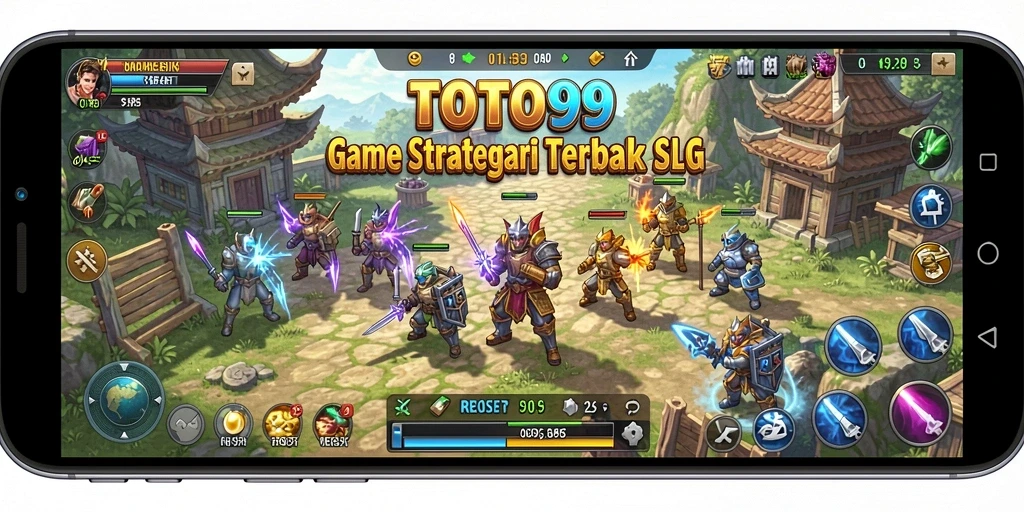 Tampilan gameplay SLG yang menarik dan strategis di TOTO99.