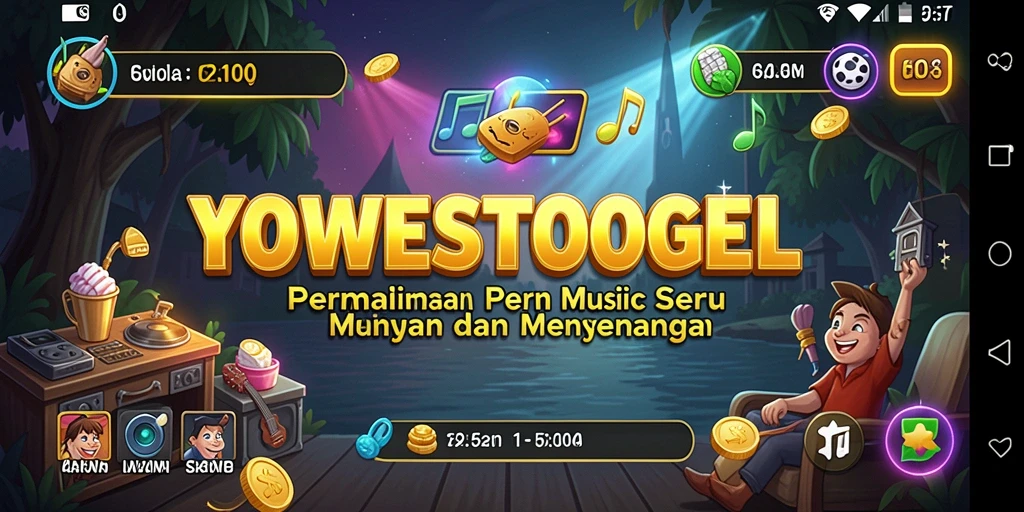 Gameplay seru YOWESTOGEL dengan berbagai lagu menarik