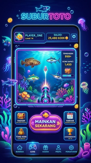 Tampilan halaman utama suburtoto dengan berbagai kategori aplikasi.